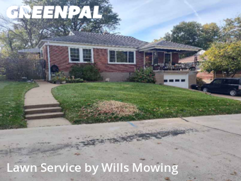 Yard Care in St. Louis, 63119, Yard Cutting by Wills Mowing, work completed in Nov , 2025