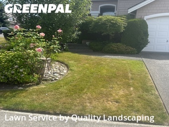 Lawn mowed in Bothell, 98021