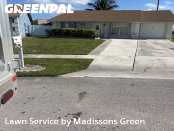 Landscaping Maintenance in Greenacres, 33463, Grass Cutting by Madissons Green, work completed in Dec , 2025