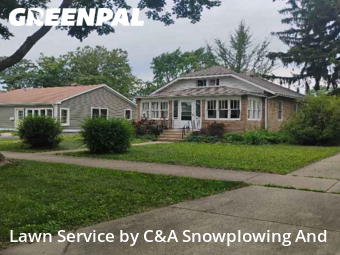 Lawn Carein Des Plaines,60016,Grass Cutting by C&A Snowplowing And , work completed in Nov , 2025