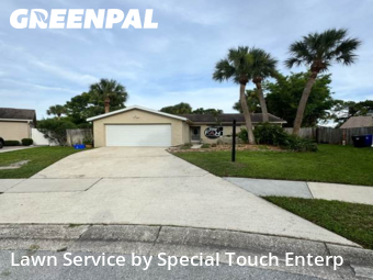 Lawn Care Servicein Oldsmar,34677,Grass Cutting by Special Touch Enterp, work completed in Nov , 2025