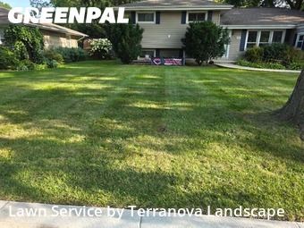 Property Maintenance in Lisle, 60532, Yard Mowing by Terranova Landscape, work completed in Nov , 2025
