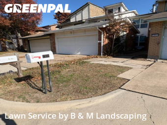 Grass Cutin Richardson,75081,Lawn Mowing by B & M Landscaping, work completed in Dec , 2025