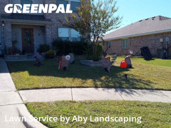 Grass Cutin Wylie,75098,Lawn Service by Aby Landscaping, work completed in Nov , 2025