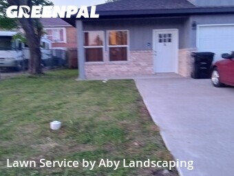 Lawn mowed in Greenville, 75401