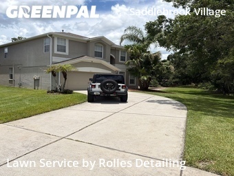 Lawn Mowingin Wesley Chapel,33544,Yard Cutting by Rolles Detailing, work completed in Jul , 2026