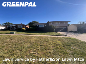 Property Maintenance in Parma, 44129, Backyard Mowing by Father&Son Lawn Mtce, work completed in Nov , 2025