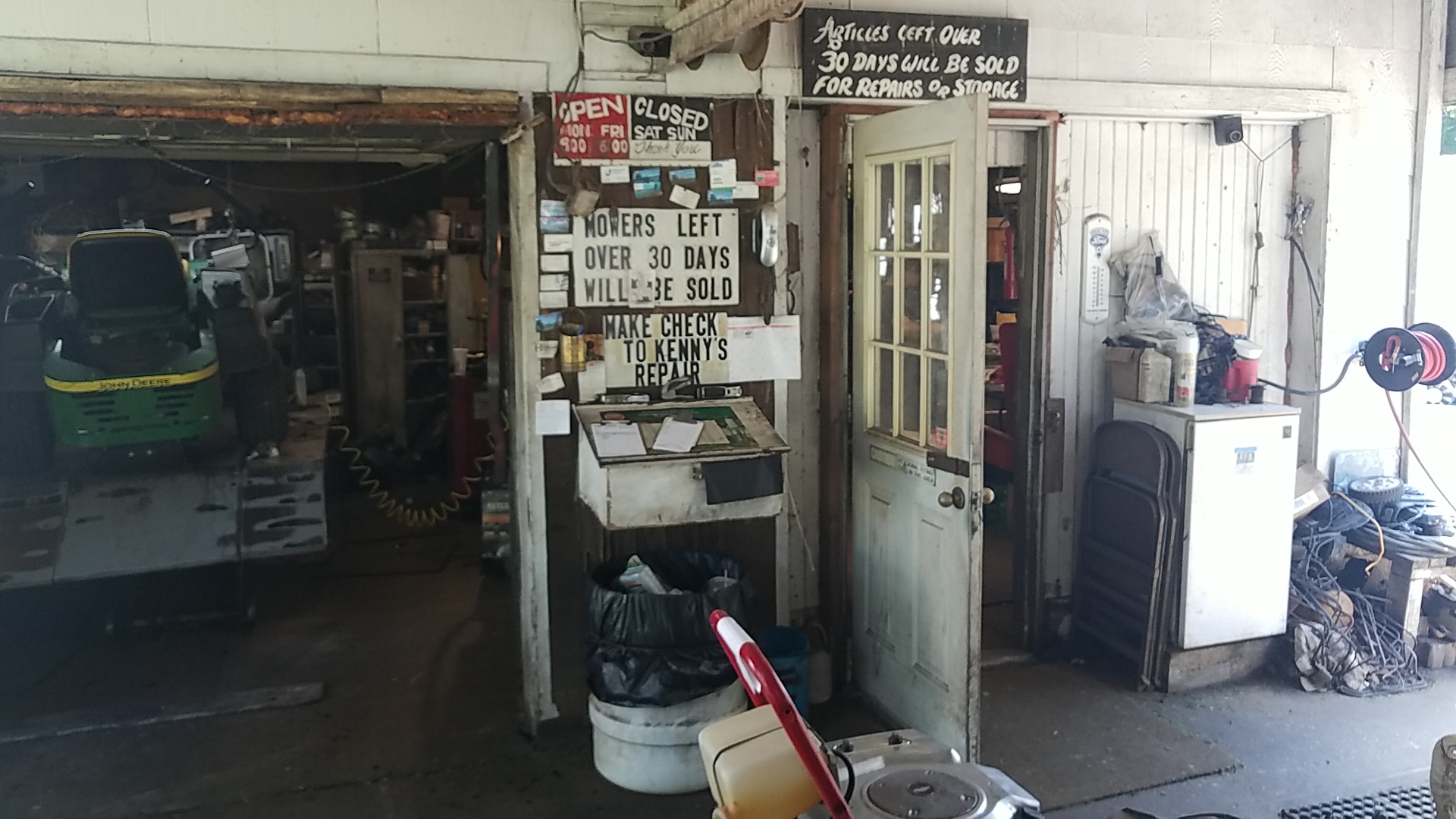 Kenny's Mower Repair shop photo