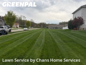 Lawn mowed in Doylestown, 44230