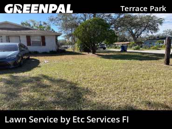 Lawn Mowin Tampa,33617,Lawn Cutting by Etc Services Fl, work completed in Nov , 2025