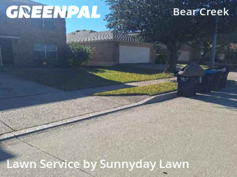 Lawn Carein Fort Worth,76244,Lawn Cutting by Sunnyday Lawn , work completed in Dec , 2025