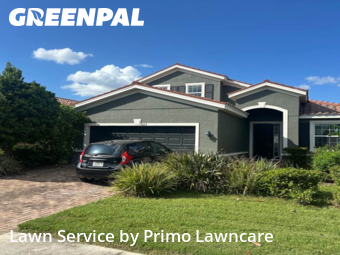 Grass Care in Sarasota, 34243, Front Yard Mowing by Primo Lawncare , work completed in Nov , 2025