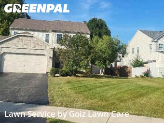 Grass Cuttingin Bolingbrook,60490,Lawn Maintenance by Goiz Lawn Care, work completed in Dec , 2025