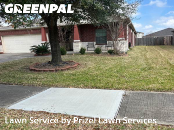 Lawn mowed in Richmond, 77407