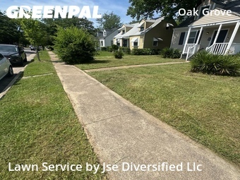 Lawn mowed in Richmond, 23224