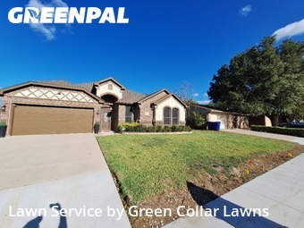 Lawn Mowing Servicein Mansfield,76063,Lawn Cutting by Green Collar Lawns, work completed in Nov , 2025