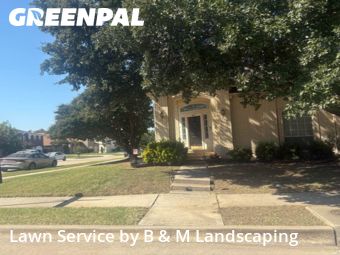 Lawn Maintenancein Lewisville,75077,Lawn Cutting by B & M Landscaping, work completed in Dec , 2025