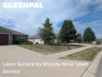 Grass Cutin Blue Springs,64014,Grass Cutting by Minute Mow Lawn Service, work completed in Nov , 2025