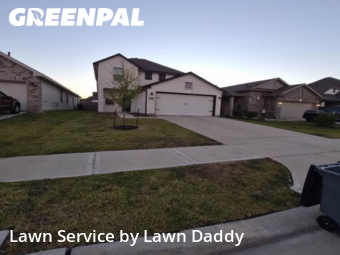 Lawn Cutin Tomball,77375,Lawn Maintenance by Lawn Daddy , work completed in Jan , 2026