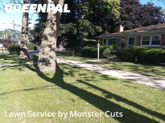 Lawn Care Servicein Des Plaines,60018,Lawn Mowing Service by Monster Cuts, work completed in Jun , 2026