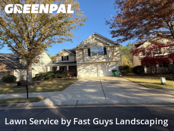 Lawn Mowing in Woodstock, 30188, Lawn Upkeep by Fast Guys Landscaping, work completed in Dec , 2025