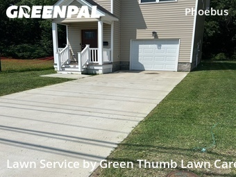 Lawn mowed in Hampton, 23663