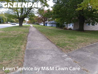 Front Yard Mowing in Dolton, 60419, Lawn Mowing by M&M Lawn Care, work completed in Nov , 2025
