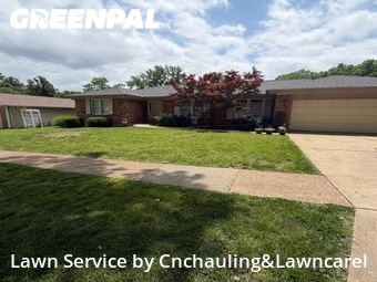 Lawn Cutin Affton,63123,Lawn Maintenance by Cnchauling&Lawncarel, work completed in Jun , 2026