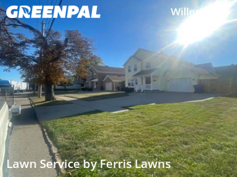 Front Yard Mowing in Buffalo, 14204, Yard Work by Ferris Lawns, work completed in Oct , 2025