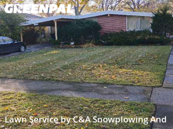 Lawn Services in Wilmette, 60091, Lawn Management by C&A Snowplowing And , work completed in Dec , 2025
