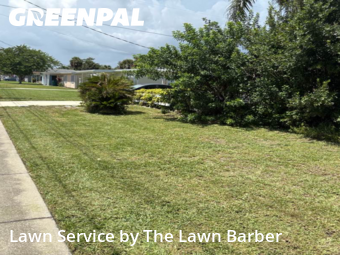 Turf Services in Melbourne, 32935, Yard Mowing by The Lawn Barber, work completed in Nov , 2025