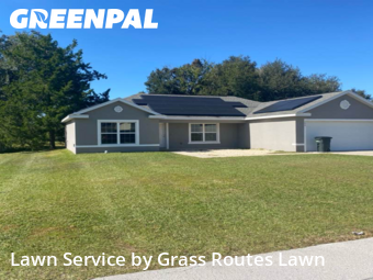 Yard Management in Ocala, 34480, Lawn Cutting by Grass Routes Lawn , work completed in Nov , 2025