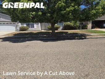 Lawn mowing work completed in Tulare, CA