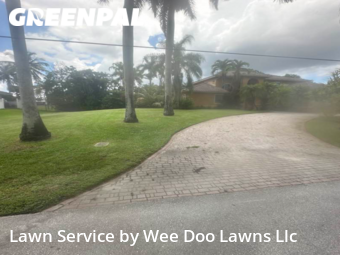 Yard Cuttingin Davie,33328,Grass Cut by Wee Doo Lawns Llc, work completed in Nov , 2025