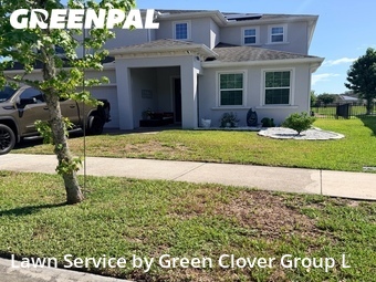 Yard Cuttingin Kissimmee,34758,Lawn Maintenance by Green Clover Group L, work completed in Jun , 2026