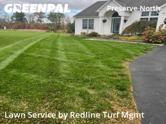 Landscaping Maintenance in New Albany, 43054, Lawn Maintenance by Redline Turf Mgmt, work completed in Nov , 2025