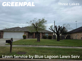 Yard Cuttingin Tomball,77375,Lawn Care Service by Blue Lagoon Lawn Serv, work completed in Mar , 2026