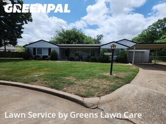 Residential Landscaping In Tulsa,74105,Landscape Design by Greens Lawn Care, work completed in Jun , 2026