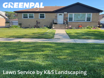 Grass Cutting in Tinley Park, 60477, Garden Trimming by K&S Landscaping, work completed in Nov , 2025