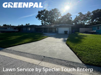 Lawn Carein Dunedin,34698,Lawn Maintenance by Special Touch Enterp, work completed in Nov , 2025