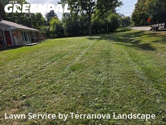 Landscaping Maintenance in Wheaton, 60187, Lawn Cutting by Terranova Landscape, work completed in Dec , 2025