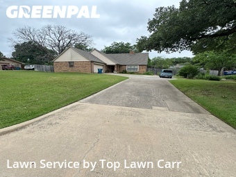 Lawn Cutin Grapevine,76051,Lawn Mowing Service by Top Lawn Carr, work completed in Jun , 2026