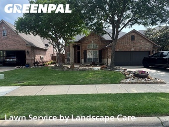 Lawn Mowingin Keller,76248,Lawn Care Service by Landscape Care, work completed in Jul , 2026