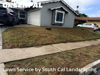 Lawn mowing work completed in Lemon Grove, CA