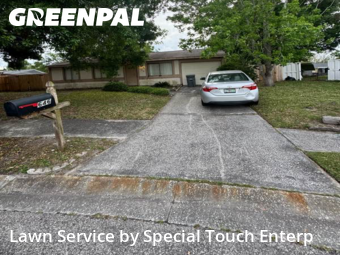 Yard Cuttingin Oldsmar,34677,Lawn Cut by Special Touch Enterp, work completed in Dec , 2025