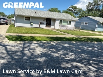 Lawn mowing work completed in Highland, CA