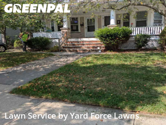 Lawn Servicein Lakewood,44107,Yard Cutting by Yard Force Lawns, work completed in Jan , 2026