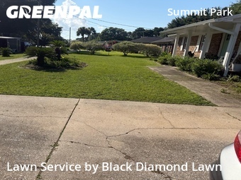 Lawn mowed in Pensacola, 32504
