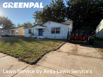 Lawn Maintenancein Midwest City,73110,Yard Mowing by Avila Lawn Service’s, work completed in Nov , 2025