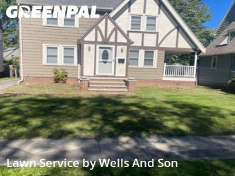 Lawn Management in Cleveland Heights, 44121, Weekly Mowing by Wells And Son, work completed in Nov , 2025